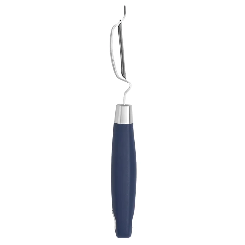 Meridian Stainless Steel Vertical Vegetable Peeler, Indigo