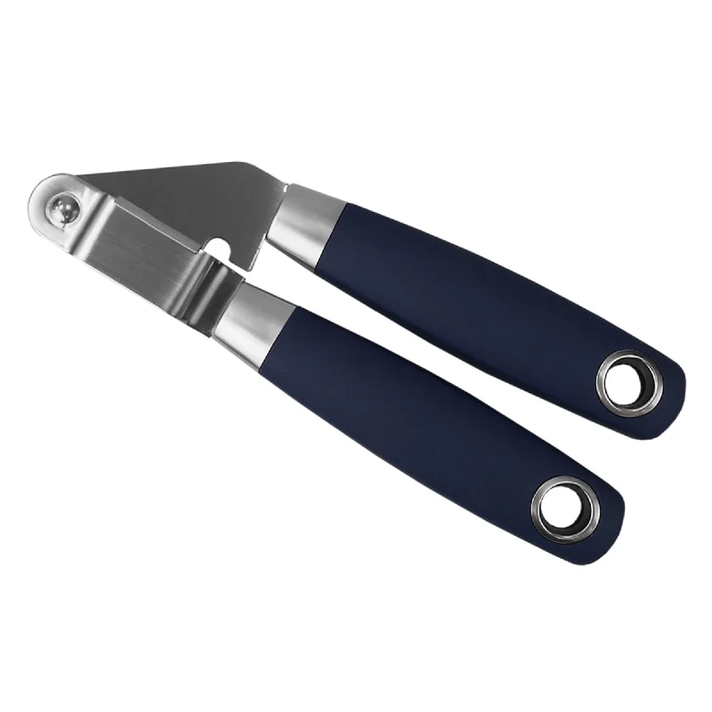 Meridian Stainless Steel Garlic Press, Indigo