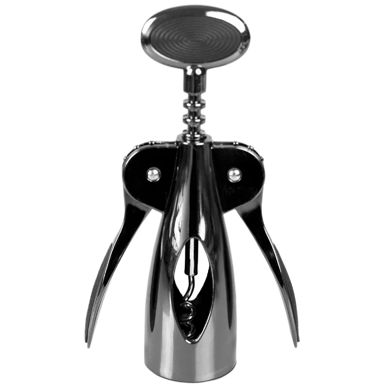 Nova Collection Zinc Wing Corkscrew, Black Onyx