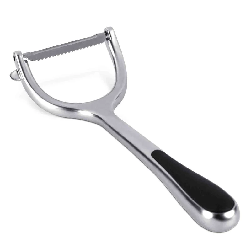 Nova Collection Zinc Horizontal Vegetable Peeler, Silver