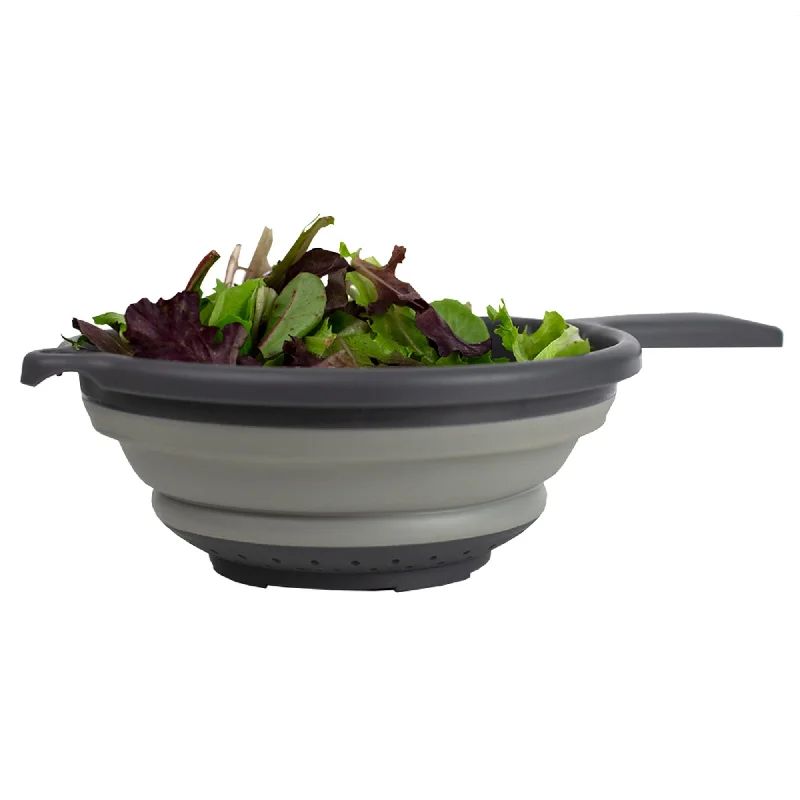 Collapsible Silicone Colander with Handle