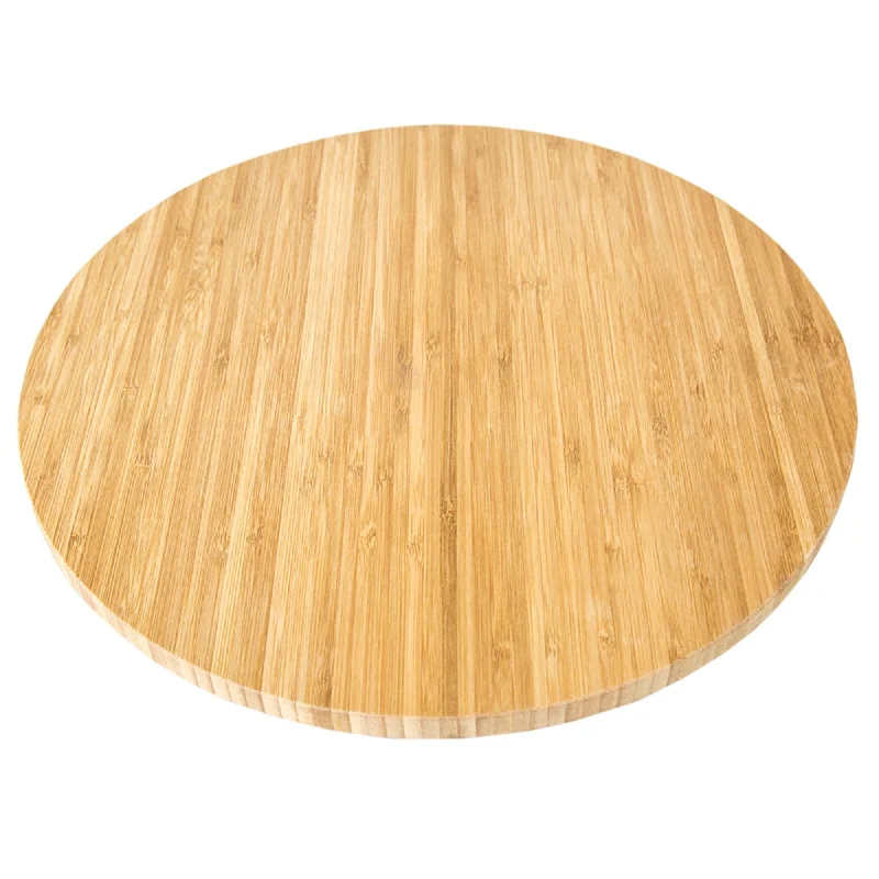 13.5" Bamboo Lazy Susan, Natural