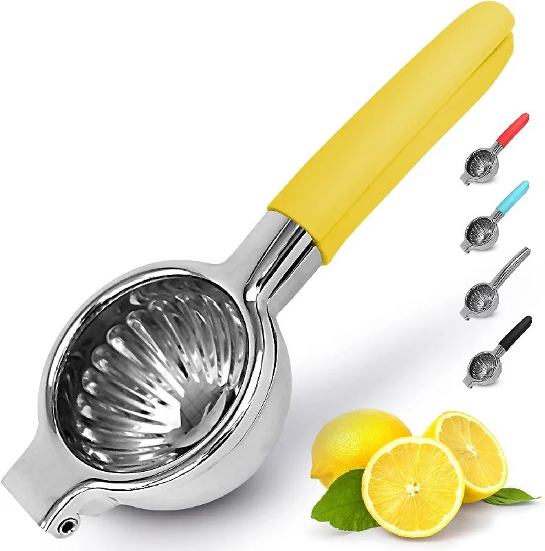 Manual Citrus Press Juicer and Lime Squeezer Stainless Steel