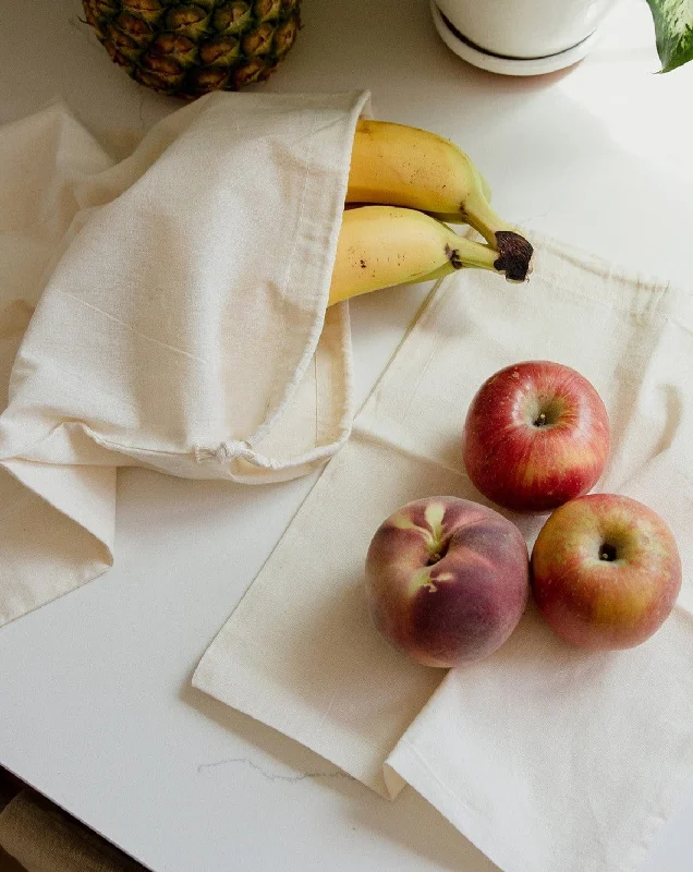 Organic Cotton Muslin Produce Bag