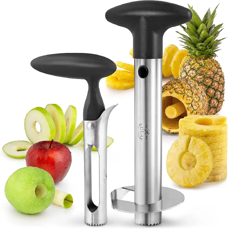 Pineapple and Apple Corer Combo Set