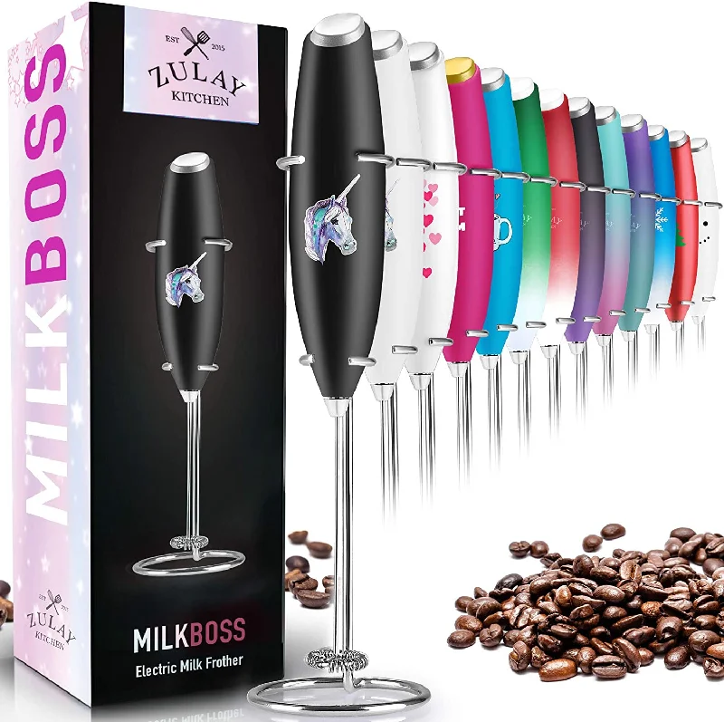 Powerful Milk Frother for Coffee with Upgraded Titanium Motor