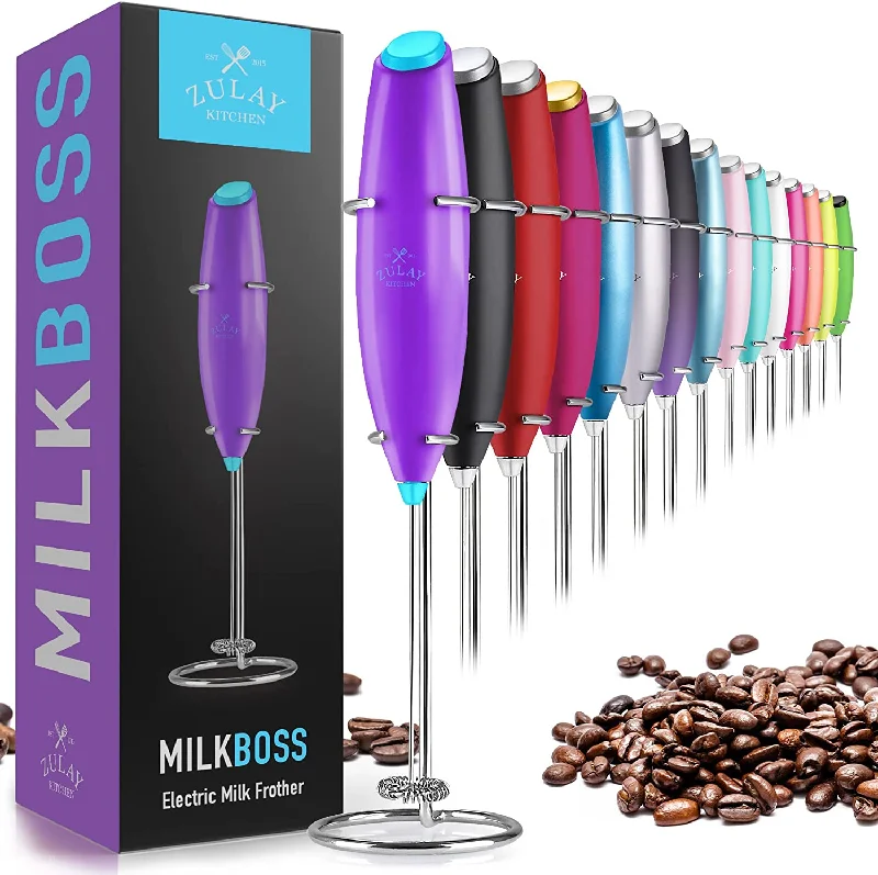 Powerful Milk Frother for Coffee with Upgraded Titanium Motor