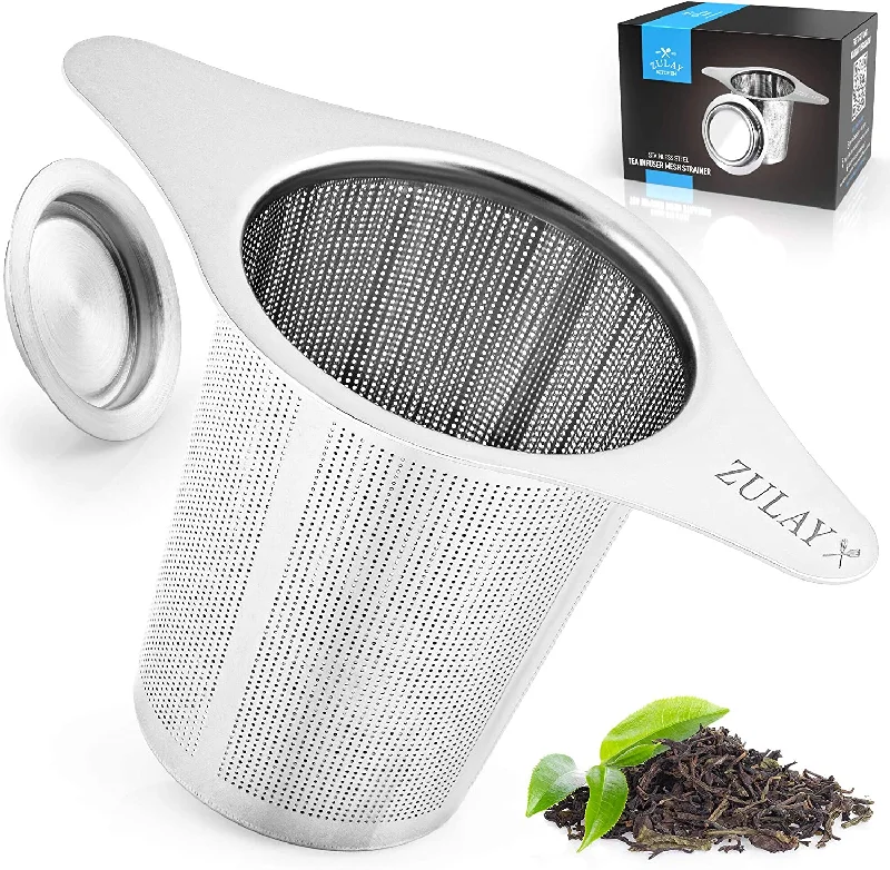 Reusable Tea Strainer for Loose Tea with Fine Mesh