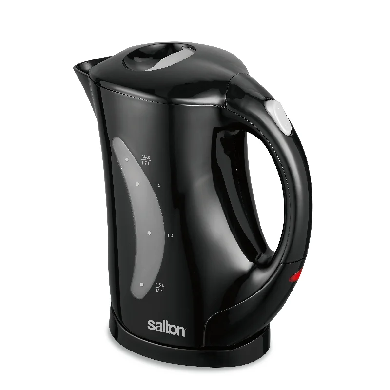 Salton Cordless Jug Kettle 1.7 Liter/Quart - Black