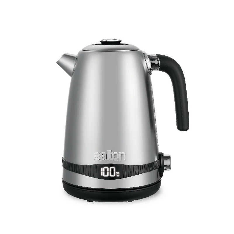 Salton Stainless Steel Digital Kettle - Variable Temperature