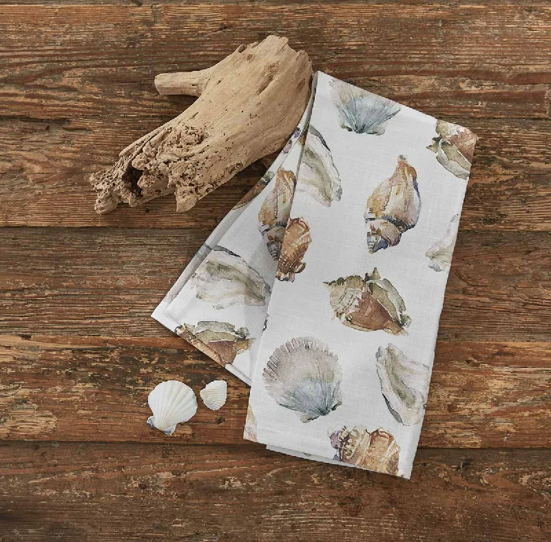 Seashells Dishtowel - Set of 2 Park Designs