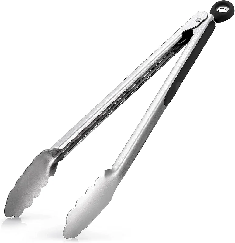 Stainless Steel Tongs For Cooking With Lock Mechanism