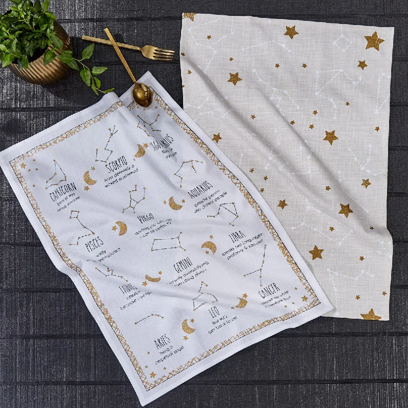 Starry Sky Two Dishtowel Set  Park Designs