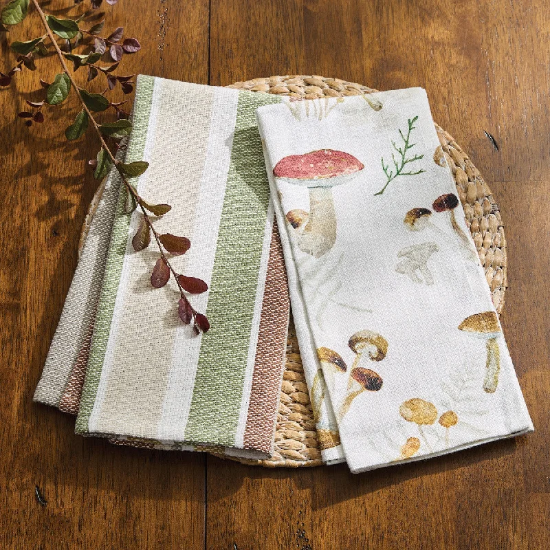 Terra Stripe Dishtowel Set of 6 Park Designs