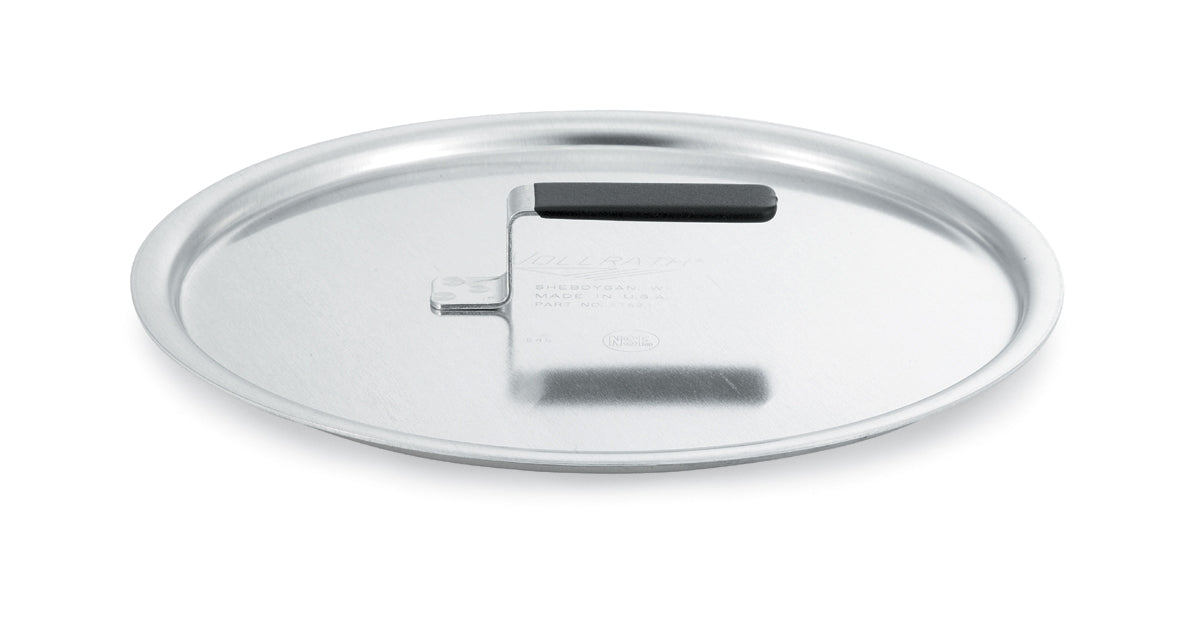 Vollrath 67312 Flat Cover, Aluminum w/ Torogard Handle