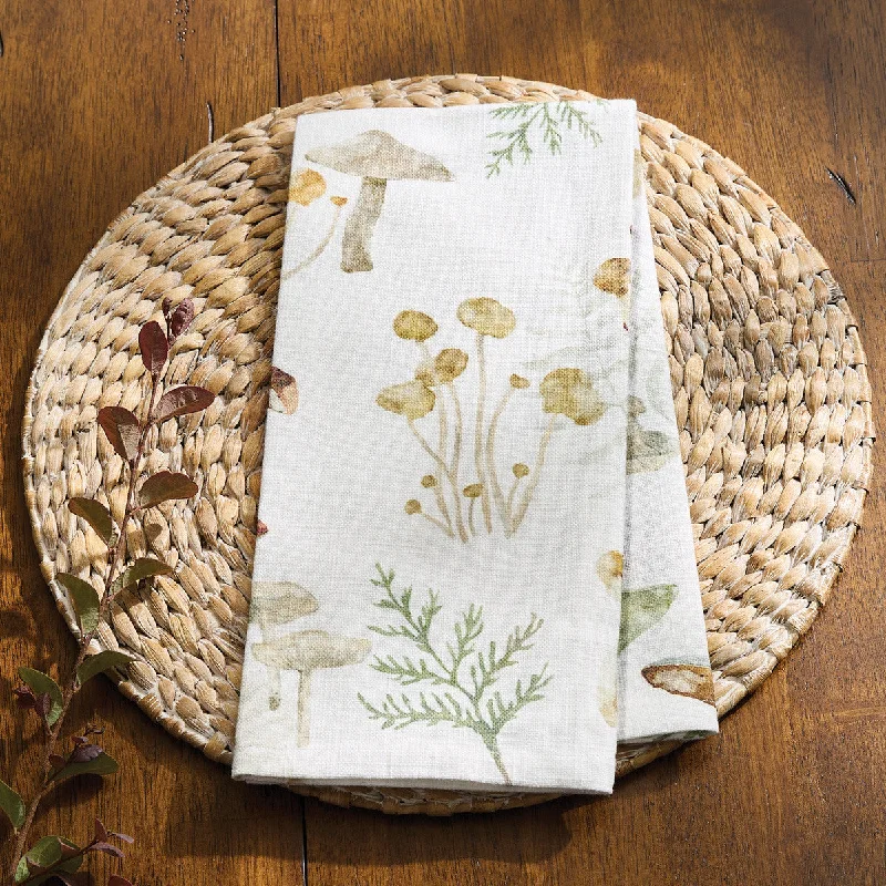 Wild Mushrooms Dishtowel Set of 6 Park Designs