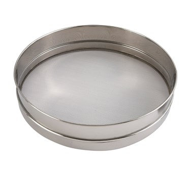 Winco SIV-10 Stainless Steel Rim & Mesh 10" Sieve