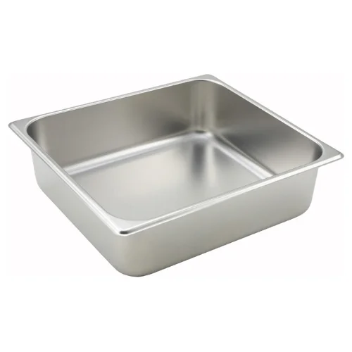 Winco SPTT4 Steam Table Pan, 2/3 size, 4" Deep