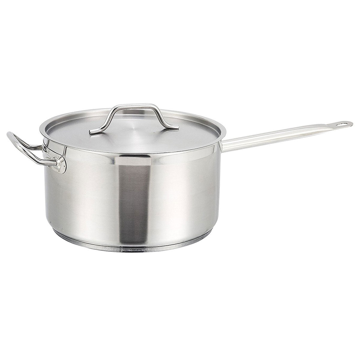 Winco SSSP-10 Premium Sauce Pan w/ Cover, 10 qt.