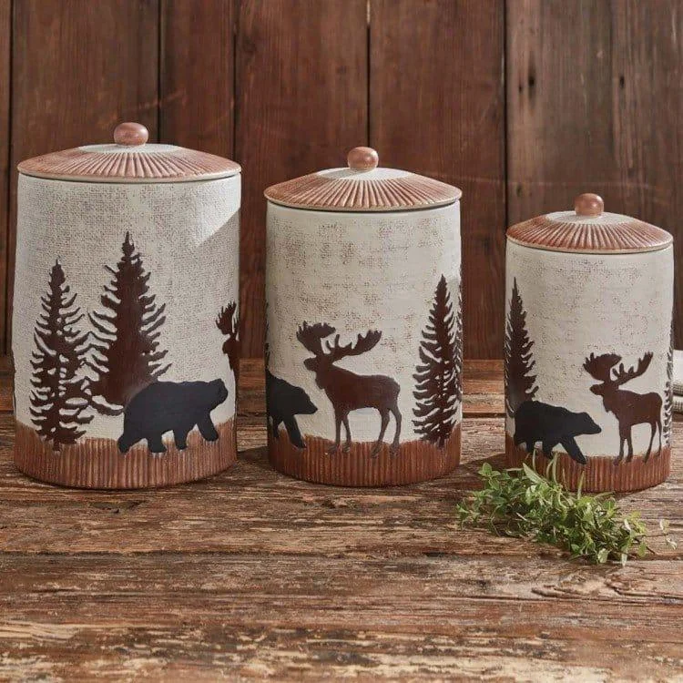 Yakutat Wildlife Canister Set