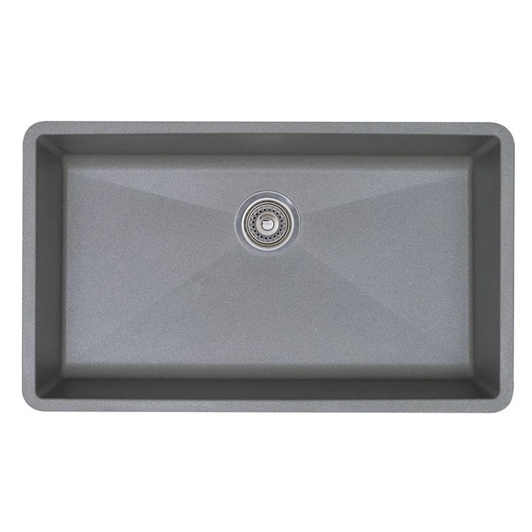 Precis 32" Super Single Bowl Silgranit Undermount Kitchen Sink