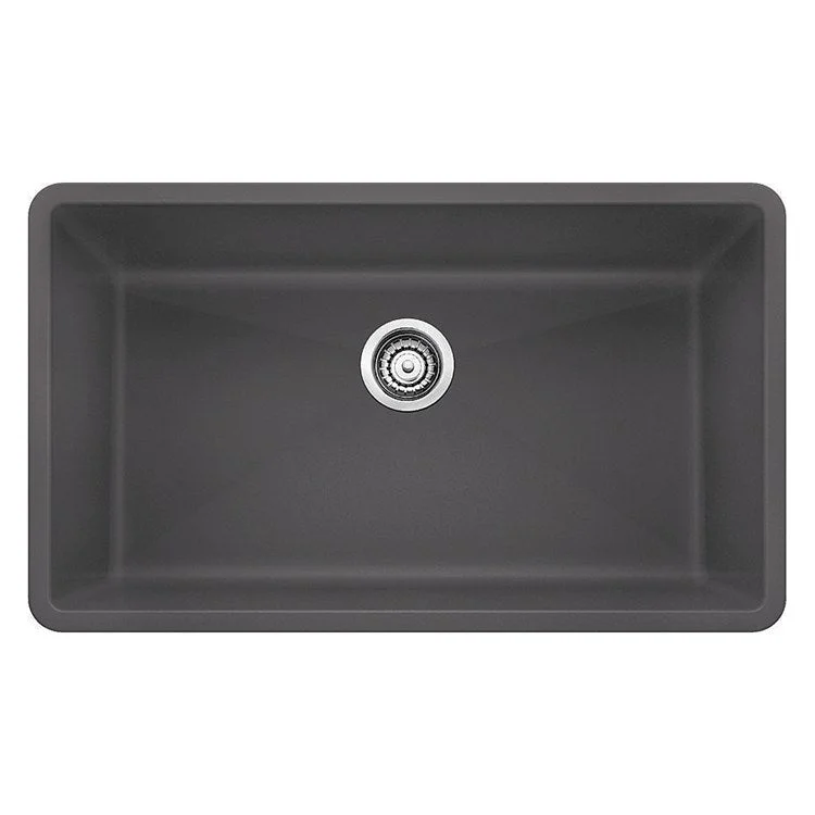 Precis 32" Super Single Bowl Silgranit Undermount Kitchen Sink