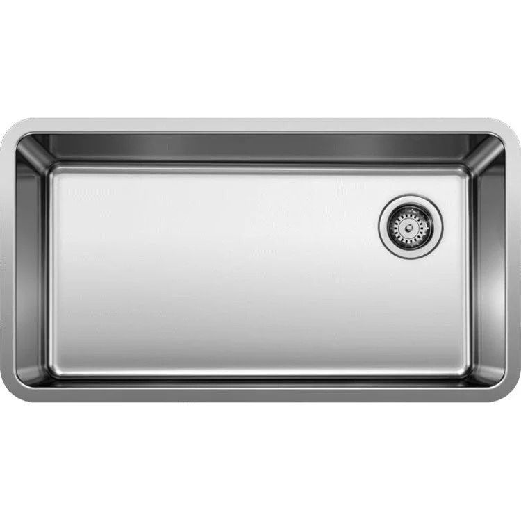 Formera Super 33" Single Bowl Stainless Steel Undermount Kitchen Sink