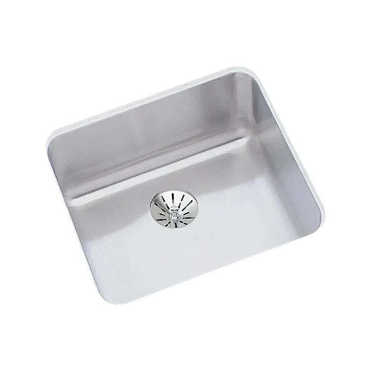 Kitchen Sink Lustertone Classic 14.5 x 14.5 Inch Single Bowl with Perfect Drain Lustrous Satin Undermount