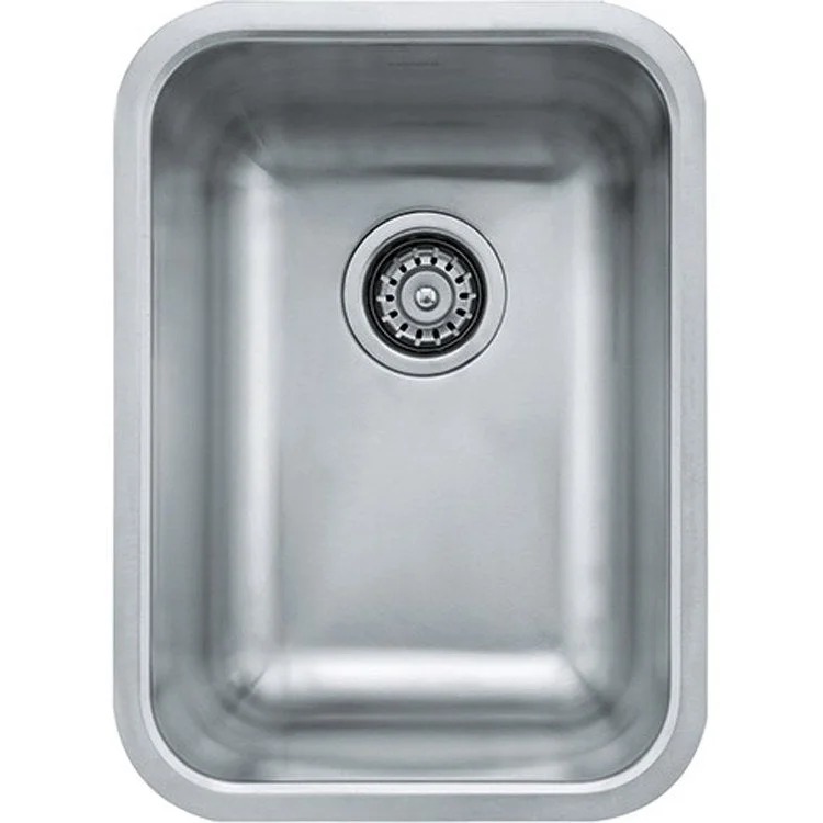 Grande 13.75" x 18.7" Single Bowl 18-Gauge Stainless Steel Undermount Prep/Bar Sink