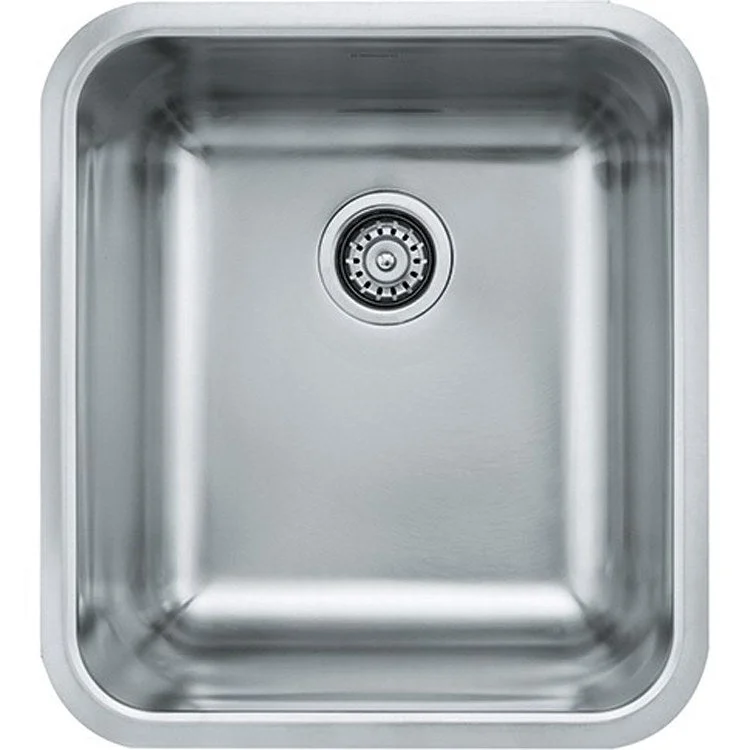 Grande 19.75" x 21.5" Single Bowl 18-Gauge Stainless Steel Undermount Kitchen Sink