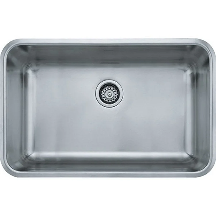 Grande 30.12" x 19.1" Single Bowl 18-Gauge Stainless Steel Undermount Kitchen Sink