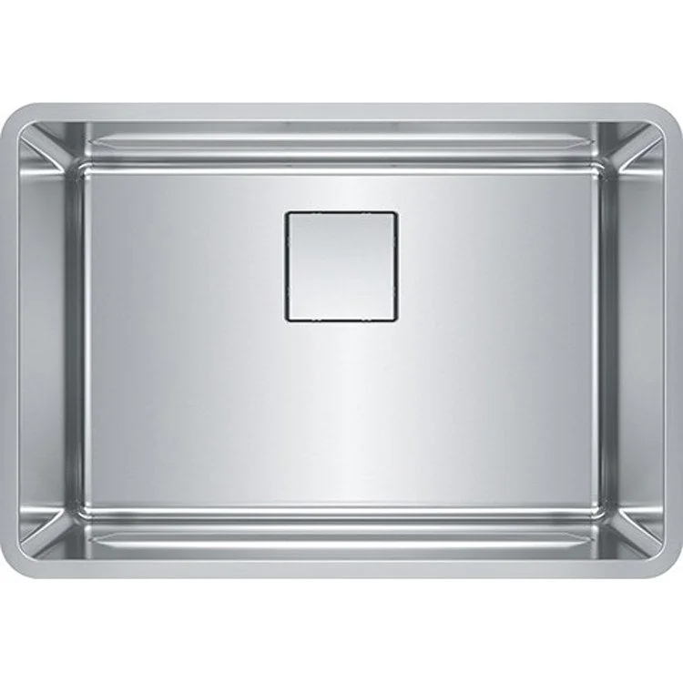 Pescara 26.5" x 18.5" Single Bowl 18-Gauge Stainless Steel Undermount Kitchen Sink