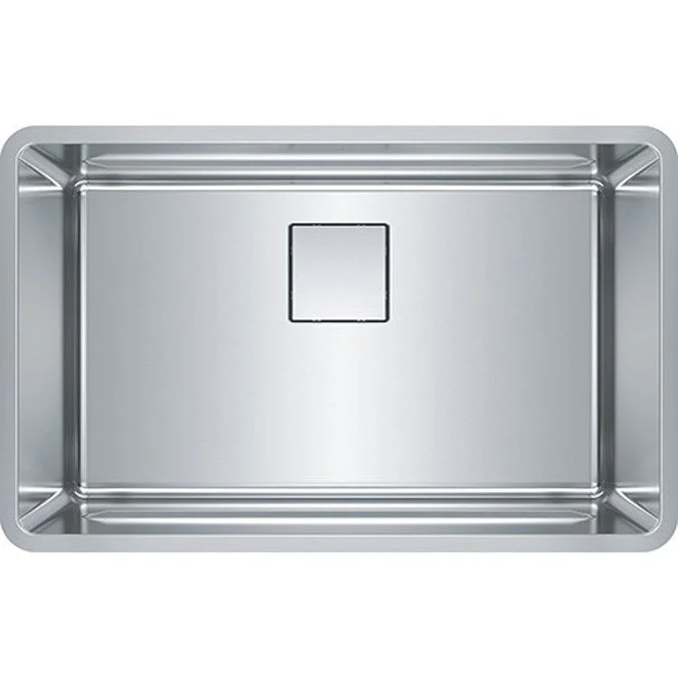 Pescara 29.5" x 18.5" Single Bowl 18-Gauge Stainless Steel Undermount Kitchen Sink