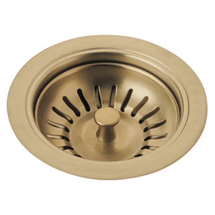 Flange and Basket Strainer for 3-1/2" Kitchen Sink Drains